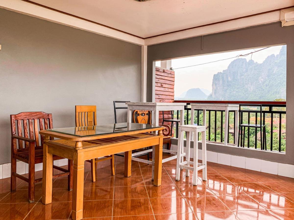 Bountang Mountain View Riverside Hotel Vang Vieng Exterior foto